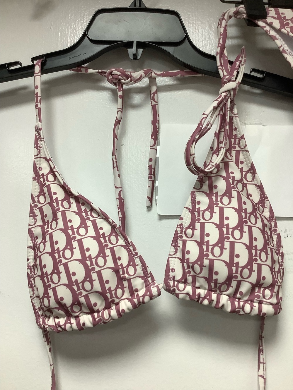 Pink Monogram Bikini - Picture 2 of 4